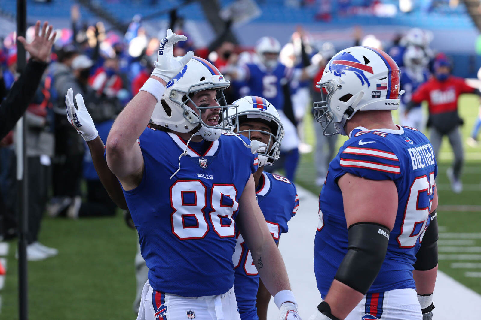 Touchdown celebration